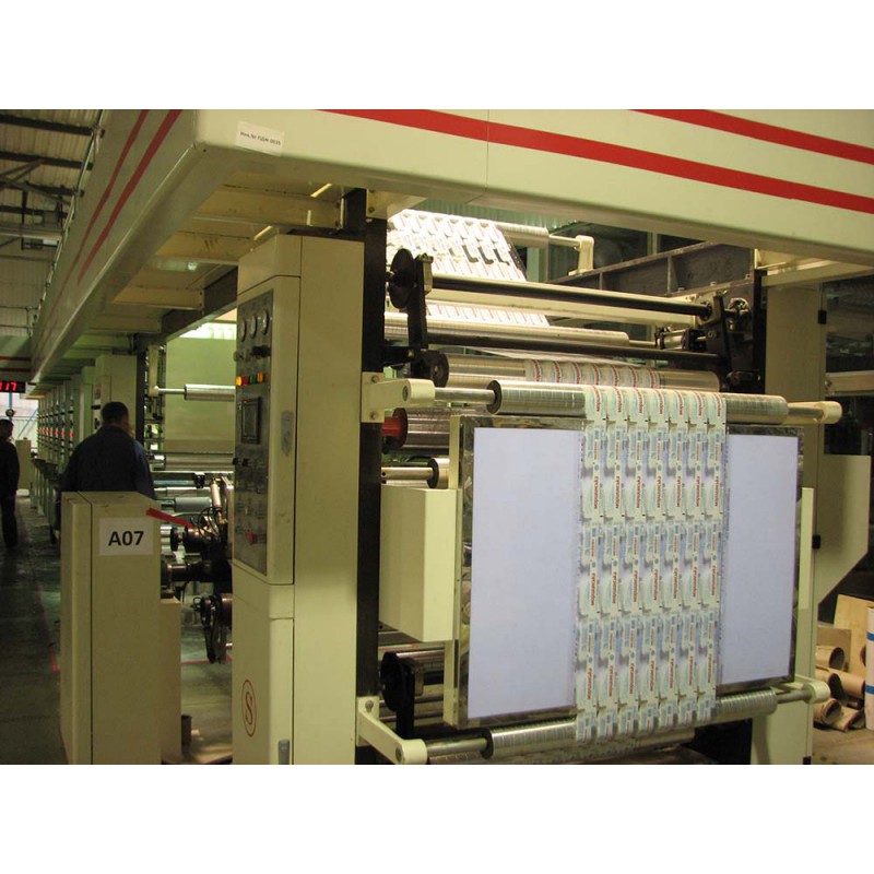 Production of BOPP labels