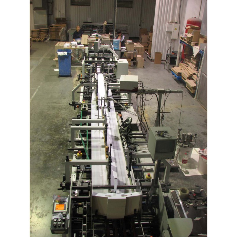 Production of folding cartons